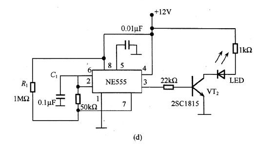 NE555ʱLED·ͼ